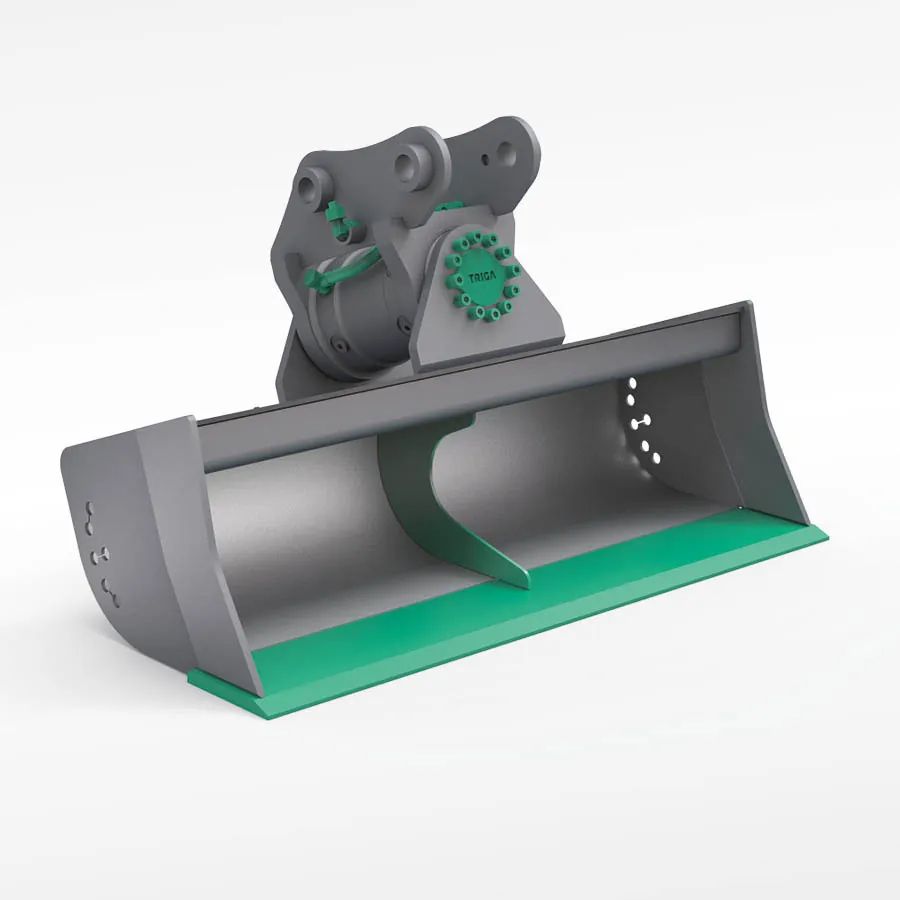 Tilting Grading Bucket with Motor GD